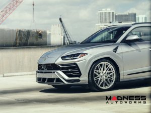 Lamborghini Urus Custom Wheels - HF-7 by Vossen - Polished Silver Lamborghini Urus Custom Wheels - HF-7 by Vossen - Polished Silver
